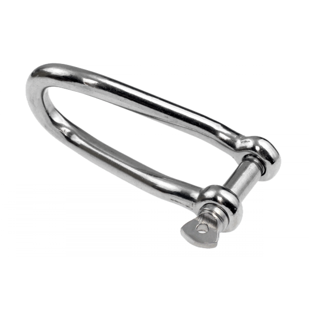 Dee Shackle Long Twisted 10mm ProRig AISI 316