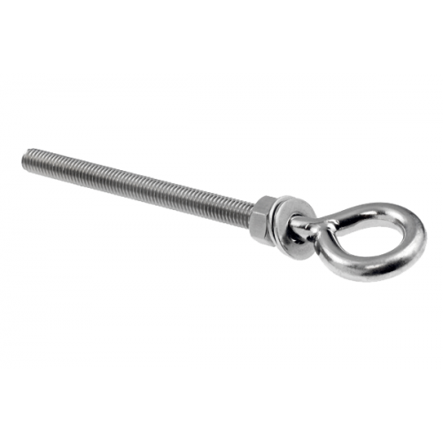 Welded Eye Bolt M8 x 35mm (nut and two washers)
