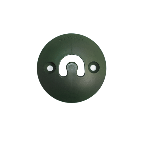 Stayput Dome Hook 60mm Vertical Green