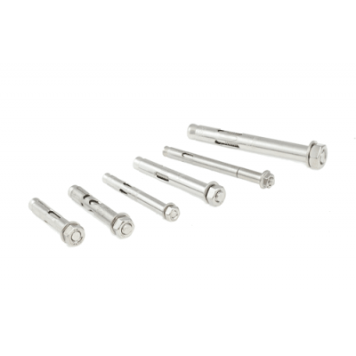 Stainless Steel Anchors | Flush Head Sleeve, Through & Screw Bolt